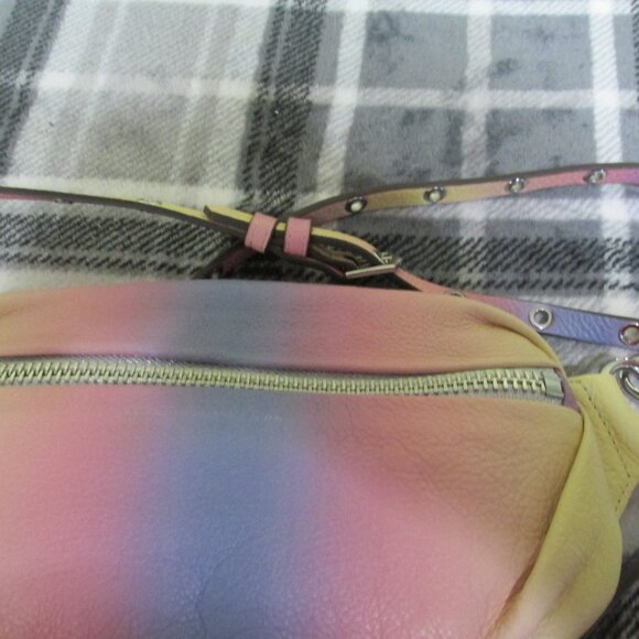 P641-NWOT Aimee Kestenberg Rainbow Belt Bag Super Adjustable -Can also be a Bag - Picture 4 of 4